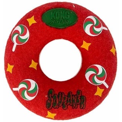 KONG Holiday Airdog squeaker Donut M (Wurfspielzeug), Hundespielzeug