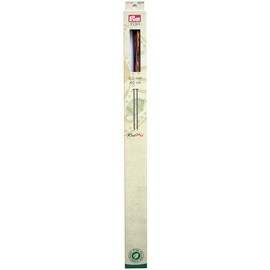 Prym Jackenstricknadeln Natural farbig 40 cm 6,00 mm Jackenstricknadel, Holz, Mehrfarbig, 6 mm