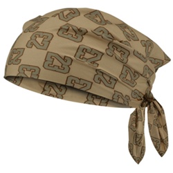 NIKE Jordan Bandana Printed Flight Kopftuch 216 - hemp/khaki/sail