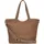 Valentino Courmayeur Shopper Synthetik Cammello