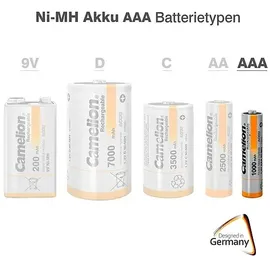 Camelion AAA 1000 mAh 2 St.