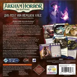 Fantasy Flight Games Arkham Horror: Das Fest von Hemlock Vale/Ermittler
