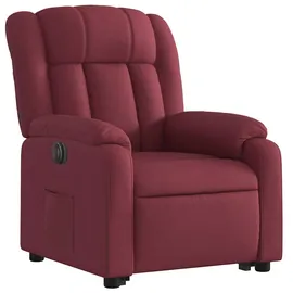 vidaXL Relaxsessel mit Aufstehhilfe Elektrisch 149 x 77 x 0 cm Weinrot