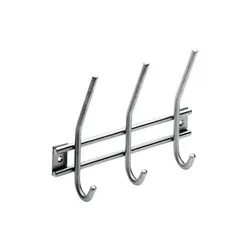 Hettich Garderobenleiste 3 Haken 60503