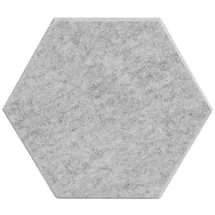 Home Deluxe Akustikpaneel Hexagon selbstklebend grau 15 St. 35 x 35 cm