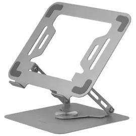 Mars Gaming MA-RSN, Laptop- und Tablet-Ständer bis 17", Höhenverstellung, 360o Drehung, weiß