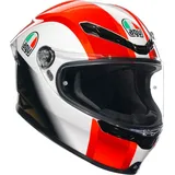 AGV K-6 S Sic58 S26 Rot/Weiß/Schwarz/Gold L