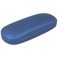 Montana Eyewear Brillenetui - Testsieger Etui - Gummiertes Etui mit Klappverschluss/Korrekturbrillen/Lesebrillen/Hartschale (Blau, 2er Pack hoch)