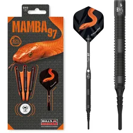 BULL'S Mamba-97 M5 Soft Dart Barrel 18 g orange/schwarz