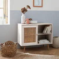 Sweeek - Sideboard mit Rattangeflecht 80 x 39 x