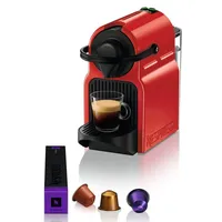 Krups Nespresso Inissia XN 1005F rot inkl. Kapseln