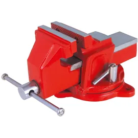 Connex Schraubstock Gusseisen 80 mm rot drehbar