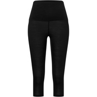 super.natural Damen Tundra175 Comfy 3/4 Hose (Größe L, schwarz)