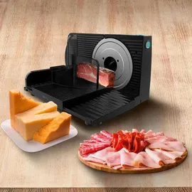 Cecotec Aufschnittmaschine Küchengeräte RocknCut 150 W Scheibe 17 cm Effizient einfach bedienen - Silber