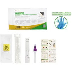 20 Stück Hotgen Corona Schnelltest, Gültigkeit bis 15.07.2023 Antigentest auf SARS-CoV-2 zur Selbsttest
