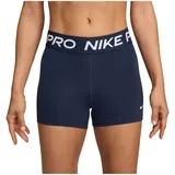 Nike Damen Np 365 Short 3In Shorts, Midnight Navy/White, S - S
