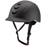 perfk Reithelm, Reithelm, leicht, atmungsaktiv, Reitbedarf, Starter-Reithelm, Pferdeausrüstung, DUNKELGRAU