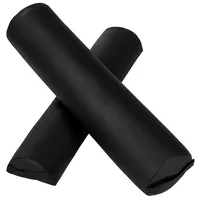 Tectake tectake® Lagerungsrollen-Set, mit Kunstlederbezug, strapazierfähig, inklusive Tragegriffe und