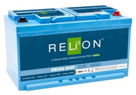 RELION LiFePo4 Batterie 12,8V 100AH