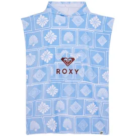Roxy Stay Magical Printed Poncho - Cerulean shell yeah s), - One Size