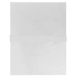 Exacompta 2640E 10x Mappe mit dehnbarem Rücken balacron sans rabat Gürtel mit Klettverschluss - 24x32cm - Farben sortiert