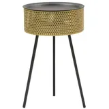 Mauro Ferretti Tisch d'appoint Glovy Ø 40x65 cm oder noir - Gold