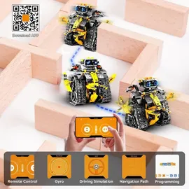 luxuskollektion CUBIMANA Technik Roboter 5-in-1 Fernsteuerung Bauspielzeug