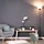 Relaxdays Samthocker mit Stauraum 41 x 43,5 x 41 cm Grau/Gold