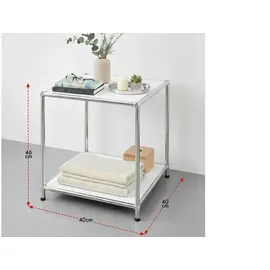 Floordirekt Metallregal Concept Epure 40 x 40 x 46 cm Weiß