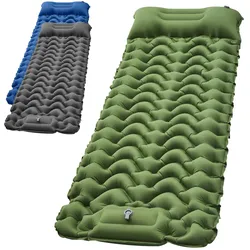 KINGCAMP Trekking Isomatte Wildwood Camping Luftbett Thermo Matte Leicht 0,9 kg Farbe: Olive Green