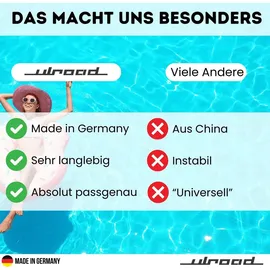 ULROAD INTEX ZX300 Poolroboter Ersatzriemen schwarz