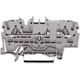 WAGO 2002-1601 Durchgangsklemme 5.20mm Zugfeder Belegung: L Grau