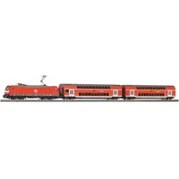 PIKO SmartControl WLAN Set Doppelstockwagen BR 146 mit 2 Dosto A-Gleis H0