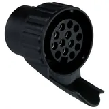 IWH Anhänger Adapter 7polig auf 13polig Kunststoff