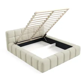 dekori.interiors NUBO Premium 180 x 200 cm Silber