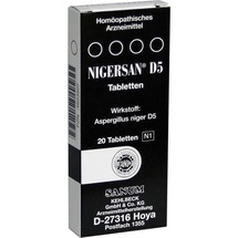 Sanum-Kehlbeck GmbH & Co. KG NIGERSAN D 5 Tabletten
