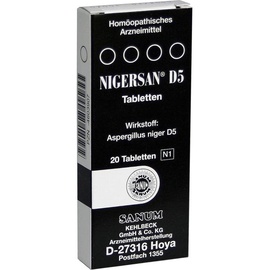 Sanum-Kehlbeck GmbH & Co. KG NIGERSAN D 5 Tabletten