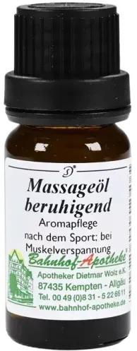 Bahnhof-Apotheke Massageöl beruhigend 10ml