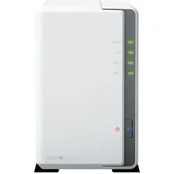 Synology DiskStation DS223J, NAS, Desktop, Realtek, RTD1619B, 1 GB, DDR4