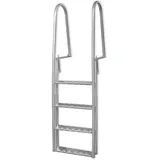 vidaXL 4-Stufig Pooleiter 167 cm 91197