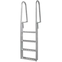 vidaXL 4-Stufig Pooleiter 167 cm 91197