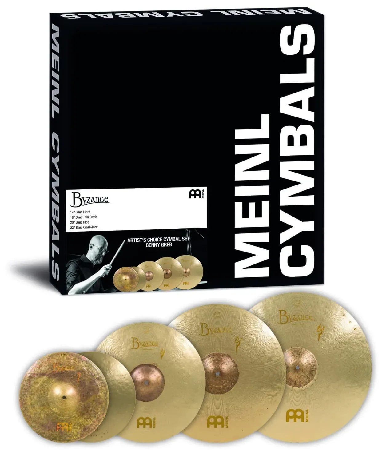 Meinl Artist's Choice Benny Greb Cymbal Set