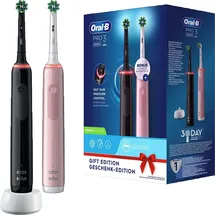 Oral B Pro 3 3900 + 2. Handstück Black-Rosegold Edition