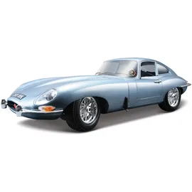 BBURAGO Jaguar E-type Coupé 1961 blau/grau 1:18