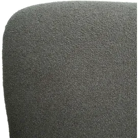 Mendler Lounge-Sessel HWC-L83 Bouclé  ~  grau höhenverstellbar
