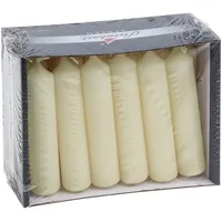 Stumpenkerzen Pyramidenkerzen Champagner 95 x Ø 20 mm, 18