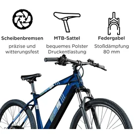 Zündapp Z808 29 Zoll RH 50 cm dunkelblau