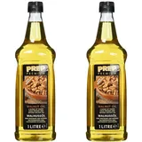 PREP PREMIUM Walnussöl 1 x 1000 ml PET Mischung aus nativen kaltgepressten raffinierten Walnussöl sehr geschmacksintensiv zum Marinieren von Fleisch Fisch Geflügel (Packung mit 2)