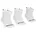 Unisex Weiß weiß L