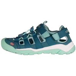 TROLLKIDS Kristiansand Sandal XT Kinder Blau/Grün 40